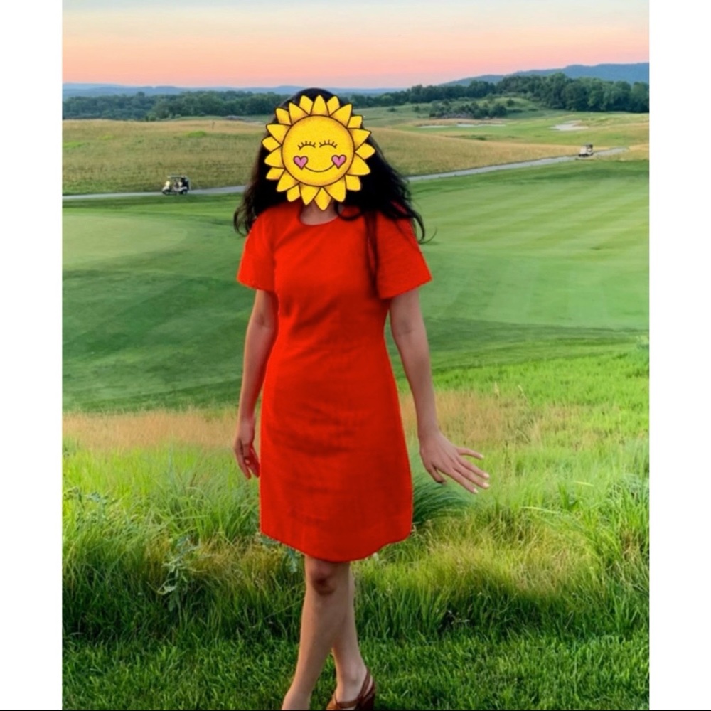 ☀️ JCREW Flutter Sleeve Eyelet Dress ☀️